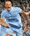 CP
Martin Rickett / the associated press Manchester City�s Vincent Kompany could be a big factor in Sunday�s game.