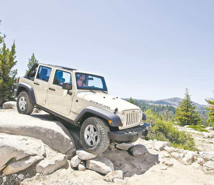 2012 JEEP WRANGLER RUBICON UNLIMITED Nothing it can’t handle