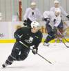 WAYNE GLOWACKI / WINNIPEG FREE PRESS Jim Slater says workouts will be be more intense as players prep for an end to the lockout.