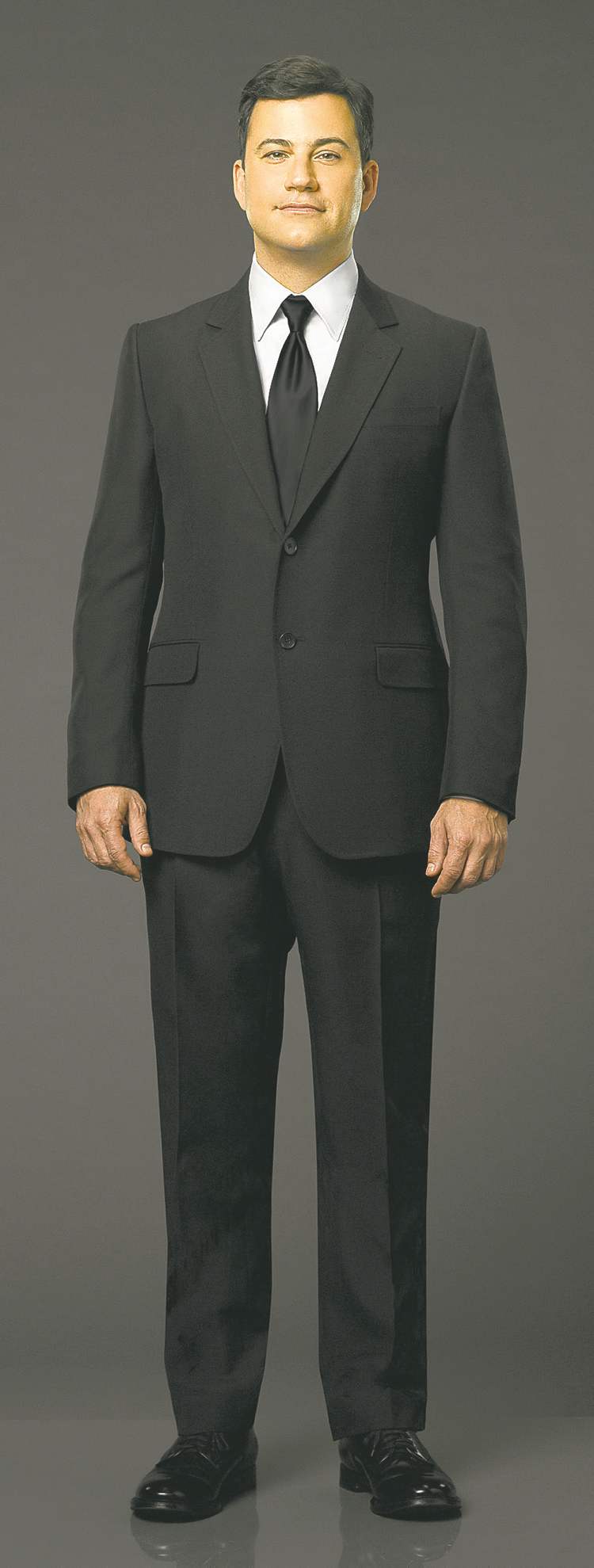 BOB D'AMICO / ABC
Kimmel (above) is moving into ABC's 10:35 p.m. time slot, going up against late-night guardians Letterman (below) and Leno (bottom).
