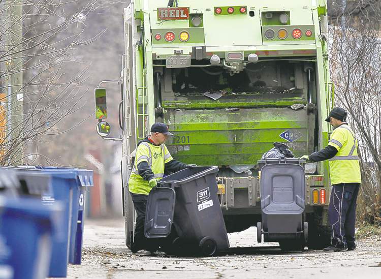 ‘Peggers generally happy with garbage, recycling pickup poll