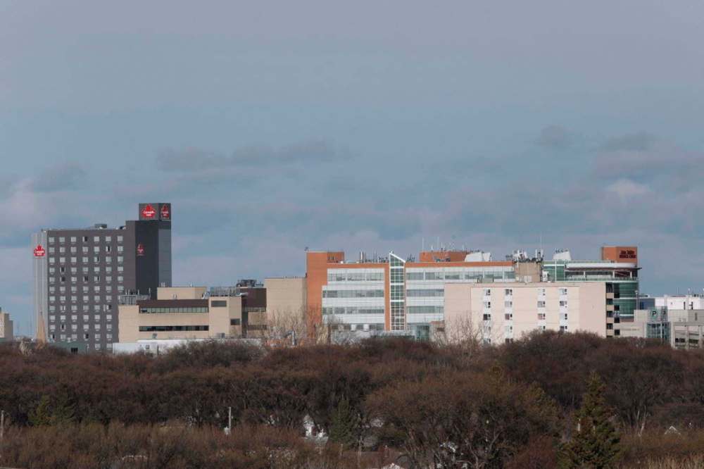 Health Sciences Centre photographed from Westview Park Tuesday. John Woods / Winnipeg Free Press