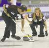 michael burns photo / curling.caJennifer Jones and partner Brent Laing teamed up to defeat Norway�s Torger Nergard and Switzerland�s Carmen Kung 7-5 in mixed doubles.