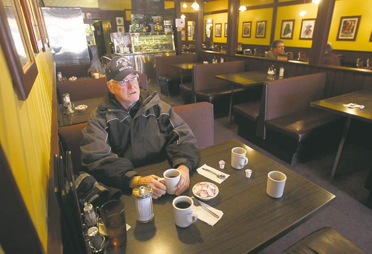 JOE BRYKSA / WINNIPEG FREE PRESS
Articulate coffee shop habitue Bill Fulford: 'It's racism. We have a serious problem in this country. We have people who exist as a subclass who just want what we all want. Why is that wrong?'