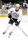 TREVOR HAGAN/WINNIPEG FREE PRESS archives
Left-winger Adam Lowry showed promise at last year's prospect camp.