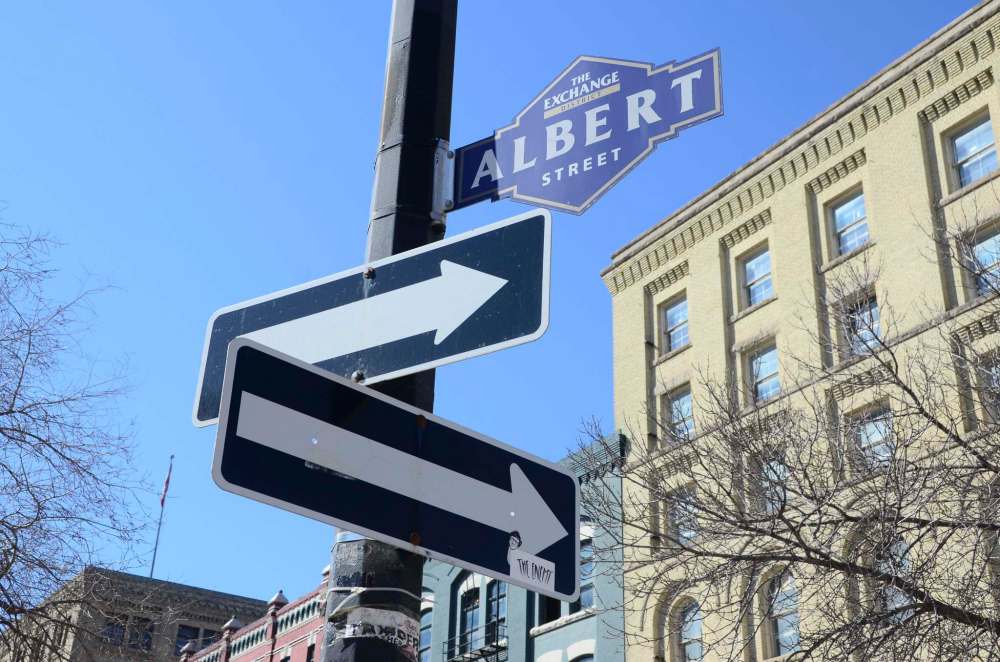 photo by Brent Bellamy
Returning two-way traffic to downtown streets will increase safety, attract more commercial traffic and encourage people to reside in the area.