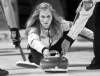 CP
ryan remiorz / the canadian pressManitoba skip Jennifer Jones makes a shot during ninth-draw curling action against Alberta Tuesday. Jones won, 9-6.