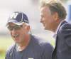 JOE BRYKSA / WINNIPEG FREE PRESS archives
Winnipeg Blue Bombers CEO Garth Buchko (right) and GM Joe Mack.