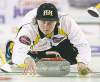 CCA/Michael Burns Photography/Ma
Winnipeg�s Matt Dunstone is tied for first place in the world junior curling championship... with Italy.