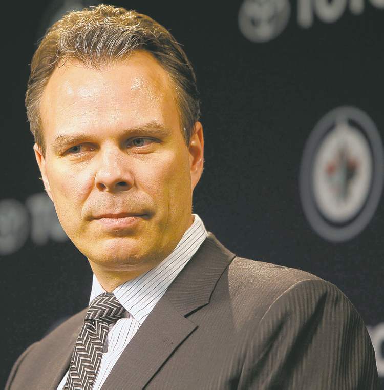 Winnipeg Free Press
BORIS MINKEVICH / WINNIPEG FREE PRESS ARCHIVES
Kevin Cheveldayoff has 10 draft picks to work with this summer. The jury is still out on his top picks the last two years � Mark Scheifele (below) and Jacob Trouba (bottom).