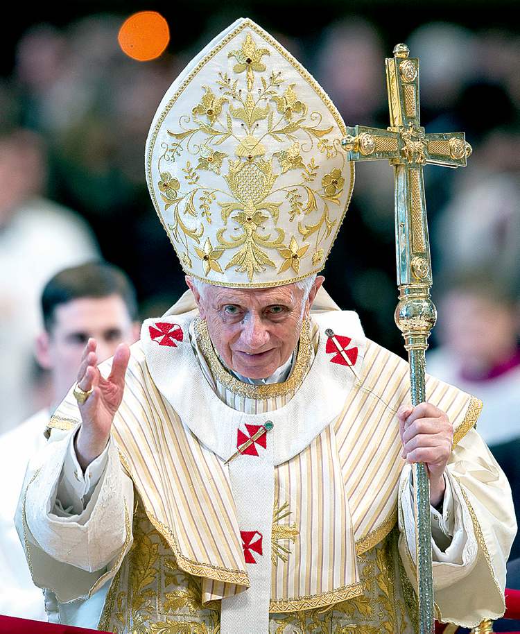 AP
Pope Benedict XVI