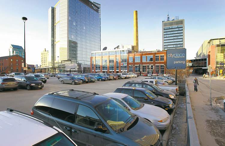 Wayne Glowacki / Winnipeg Free Press archives
Parking lot is set for redevelopment.