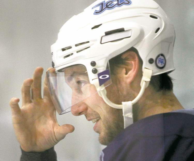 Kyle Wellwood, whose puck-handling creativity earns heaps of praise, says he�s currently happy with the way he�s playing.