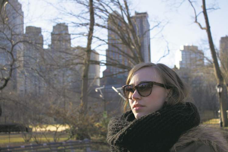 Katherine Dow / WInnipeg Free Press
Samantha Hill in Central Park.