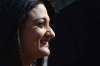 MIKE DEAL / WINNIPEG FREE PRESS
Manitoba Liberal leader Rana Bokhari announced in front of Winnipeg's City Hall that if her party forms the government it would put one percent of the PST towards a Municipal Infrastructure Fund.