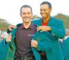 CP
Elise Amendola / the associated press archivesCanadian golf fans were in a frenzy the day Tiger Woods helped Mike Weir             into the green jacket in 2003.