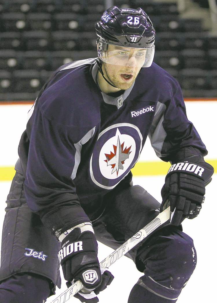 MIKE DEAL / WINNIPEG FREE PRESS
Blake Wheeler