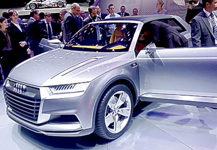 Postmedia
The Audi Crosslane Concept hints at a raft of new SUVs from the German automaker.