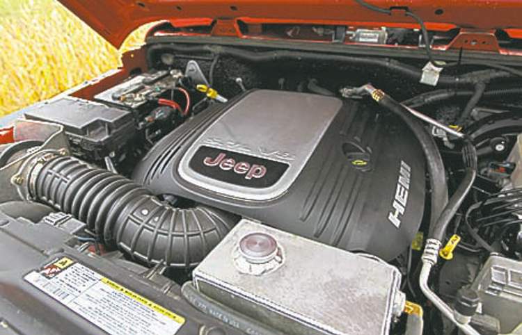 Winnipeg Free Press
The factory 3.8-litre V-6 was replaced with a much more potent 5.7-litre Hemi V-8.