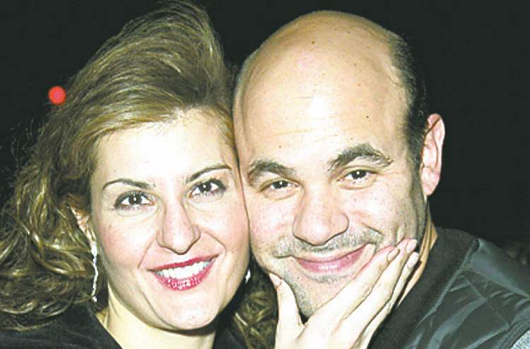The Grosby Group
Vardalos and her husband, Ian Gomez.
