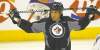 JOE BRYKSA / WINNIPEG FREE PRESS
Winnipeg Jets Chris Thorburn stretches during practice Monday morning at the MTS Centre in Winnipeg.
