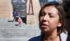 WAYNE GLOWACKI / WINNIPEG FREE PRESS
Kyra Wilson, Liberal candidate for Fort Richmond makes an announcement on Child and Family services Wednesday at the Oodena Celebration Circle (Sharing Circle) at The Forks.