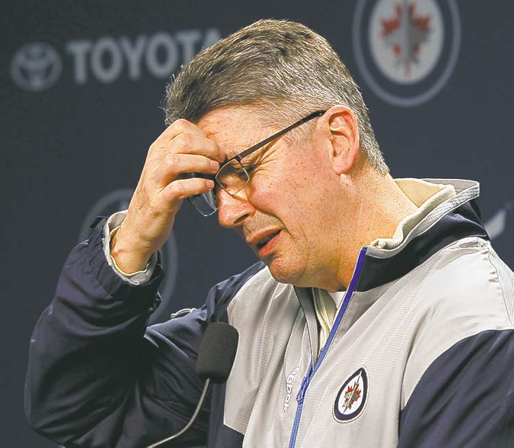 Wayne Glowacki Winnipeg Free Press
Winnipeg Jets Head Coach Claude Noel Q&A with media Friday morning after the Jets played their last game of the season Thursday night.