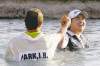 CP
chris carlson / the associated pressInbee Park (right) celebrates after jumping into Poppy�s Pond with caddie Brad Beecher.