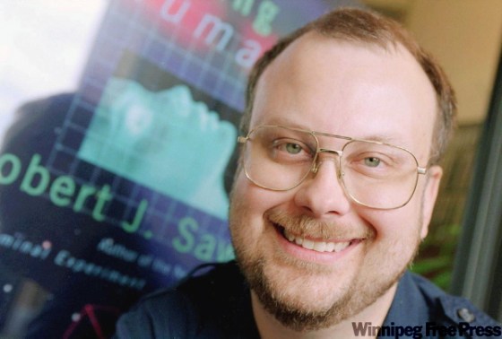 CANADIAN PRESS FILE PHOTORobert J. Sawyer is the star attraction at this year’s Thin Air Winnipeg writers festival.