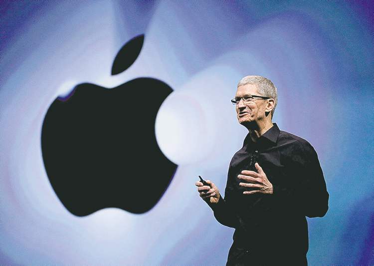 Eric Risberg / The Associated Press Archives
Apple CEO Tim Cook admitted wearable computing (a watch?) could be the next big thing as could their 'grand vision' for a TV.