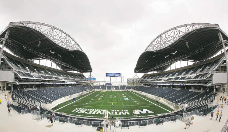 CP
Winnipeg Blue Bombers' new home, Investors Group Field.