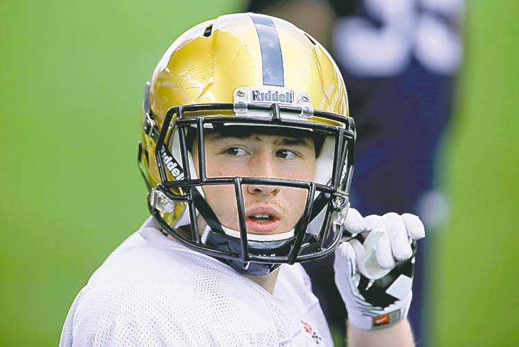TREVOR HAGAN / WINNIPEG FREE PRESS
Former Rifle Brett Carter will make his pro debut tonight.