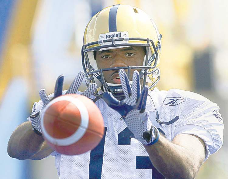 Free Press archives
Chris Matthews injured his ankle at practice yesterday.