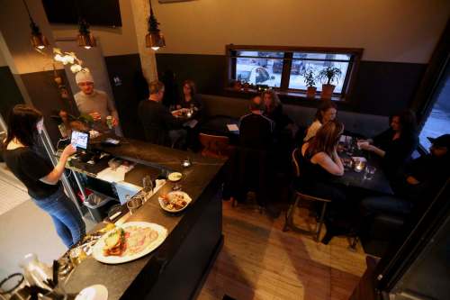 TREVOR HAGAN / WINNIPEG FREE PRESS
At the aptly named Close Co., you'll get to know your neighbour.