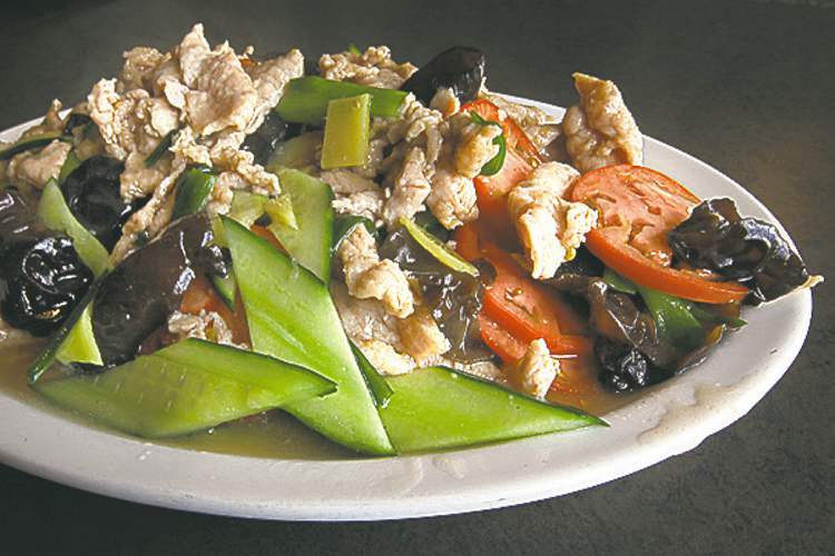 Shredded Pork with Crispy Rice is a standout dish.
