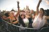 JOHN WOODS / WINNIPEG FREE PRESS
Folk-fest fans get their groove on one last time as the sun sets Sunday on the last day of the 40th annual musical gathering.