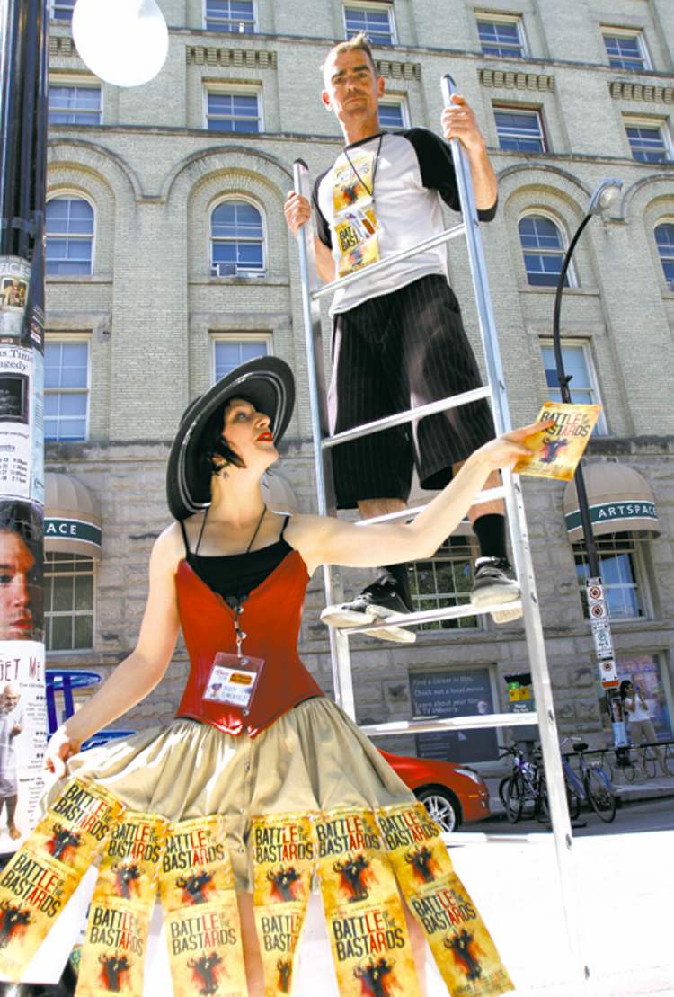 JESSICA BURTNICK/WINNIPEG FREE PRESS
Lizzie Tollemache and David Ladderman.