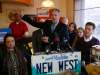 Progressive Conservative leader Brian Pallister speaks on trade and the New West Partnership on Tuesday at Tenderloin Meat and Sausage on north Main Street.