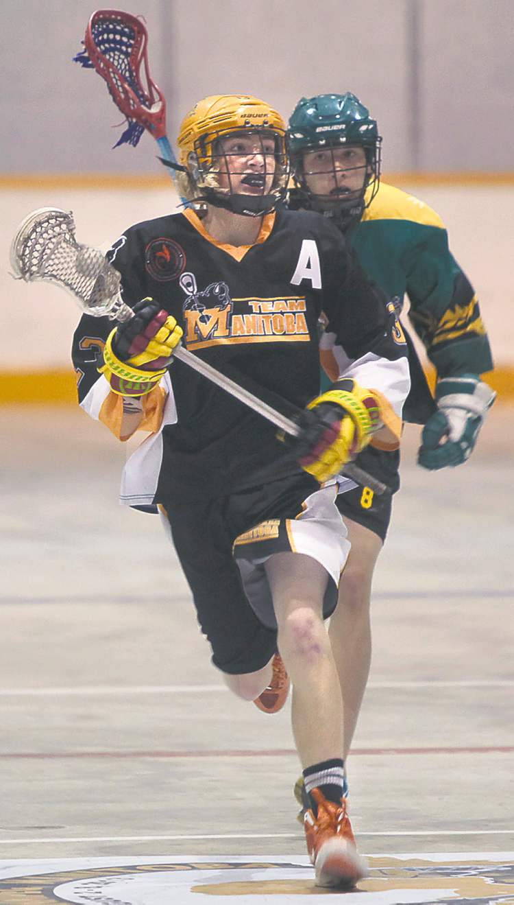 Boys in the box win lacrosse gold Winnipeg Free Press