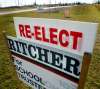 WAYNE GLOWACKI / WINNIPEG FREE PRESS files
Campaign sign to re-elect Wayne Ritcher.