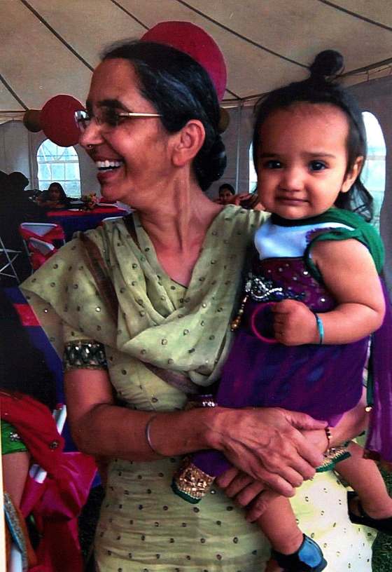 SuppliedMohinder Singh, with her granddaughter, Aryia. Her death sparked a review of WRHA emergency-room facilities.