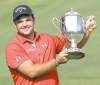 Bob Leverone / The associated  press
Patrick Reed and the hardware.