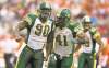 Darryl Dyck / the canadian press archives
Edmonton Eskimos Almondo Sewell and Odell Willis (right) plan to make things tough for Tyson Pencer today.