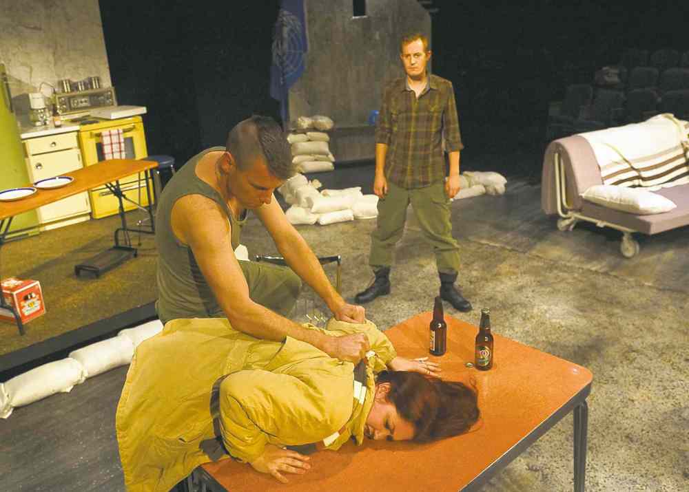 From left, Theresa Thompson, Karl Thordarson, Toby Hughes.