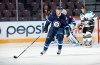 Marissa Baecker / www.shootthebreeze.ca
Ivan Telegin of the Winnipeg Jets In Friday's game against the San Jose Sharks at the 2013 Young Stars tournament at the South Okanagan Event Centre in Penticton, B.C., Friday.