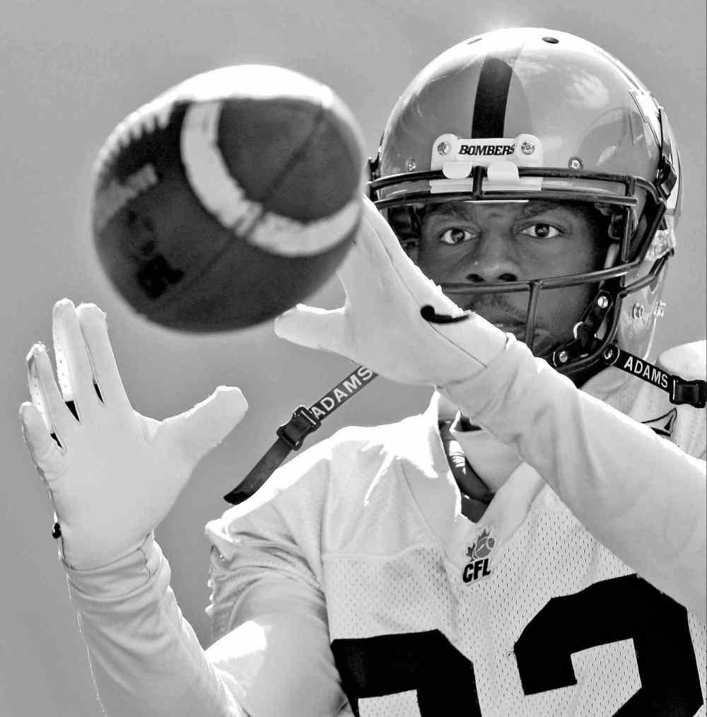 WINNIPEG FREE PRESS
Winnipeg receiver Terrence Edwards (above) says his public disagreement with teammate Justin Sorenson is nothing to worry about.