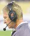 Winnipeg Blue Bomber head coach Tim Burke