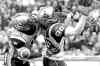 graham hughes / the canadian press
Blue DB Brandon Stewart (left) and teammates battled hard against the Als on Monday.