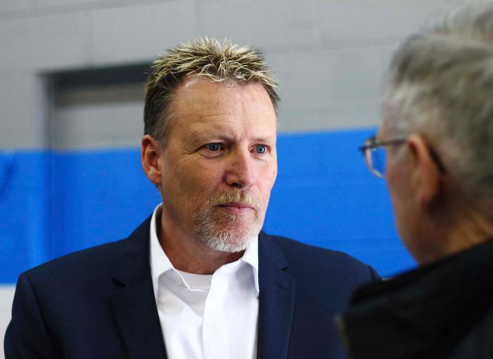 Tom Bateman / Brandon Sun
Tory Len Isleifson is a former city councillor who hopes to win in the NDP stronghold of Brandon East.