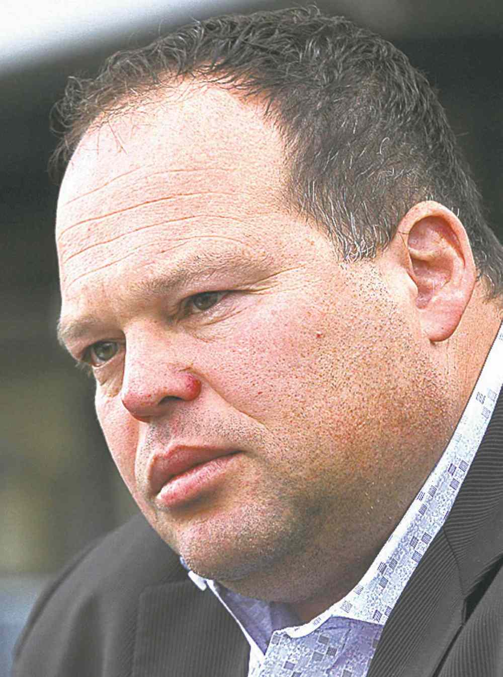 joe bryksa / winnipeg free press archives
Acting Bombers CEO Wade Miller: wrong answer.